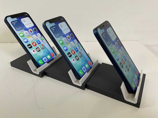 Apple iphone 12 mini - 64 gb - blue (3x) - afbeelding 4 van  5