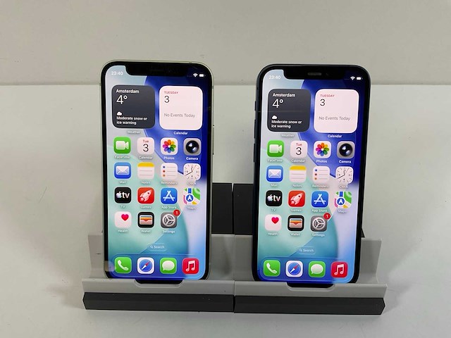 Apple iphone 12 mini - 64 gb - green / blue (2x) - afbeelding 1 van  5