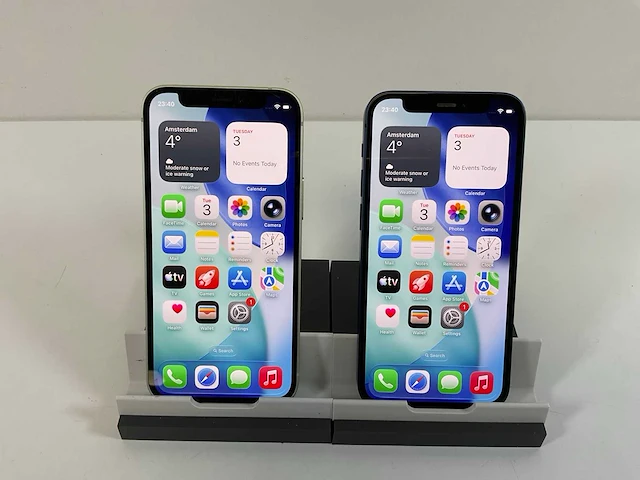 Apple iphone 12 mini - 64 gb - green / blue (2x) - afbeelding 1 van  5