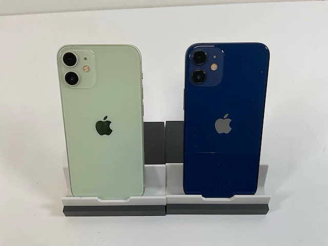 Apple iphone 12 mini - 64 gb - green / blue (2x) - afbeelding 5 van  5
