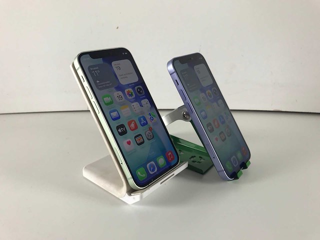 Apple iphone 12 mini - 64 gb - purple/green (2x) - afbeelding 2 van  5