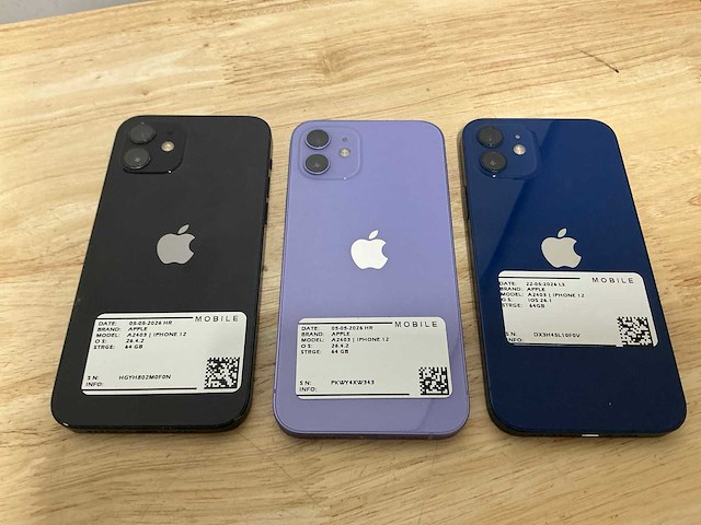 Apple iphone 12 mobiele telefoon (3x) - afbeelding 6 van  8
