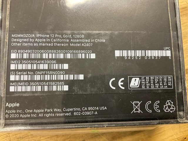 Apple iphone 12 pro mobiele telefoon - afbeelding 3 van  3