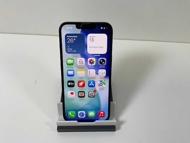 Apple iphone 13 - 128 gb - black - afbeelding 1 van  4