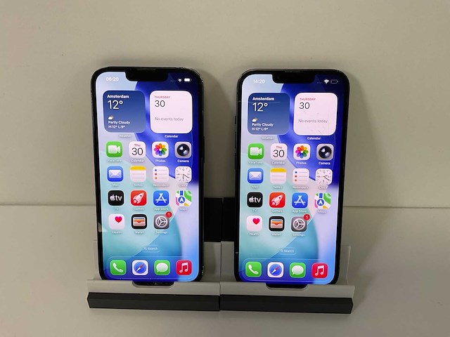 Apple iphone 13 - 128 gb - midnight (2x) - afbeelding 1 van  7