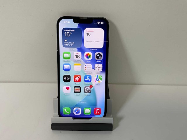 Apple iphone 13 - 128 gb - midnight - afbeelding 1 van  5