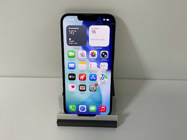 Apple iphone 13 - 128 gb - midnight - afbeelding 1 van  5
