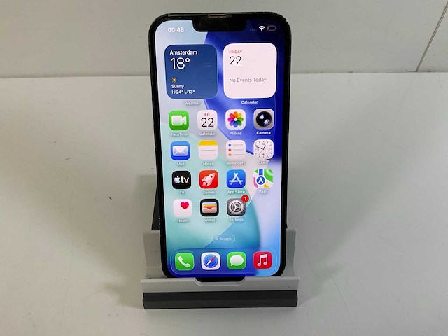 Apple iphone 13 - 128 gb - midnight - afbeelding 1 van  2