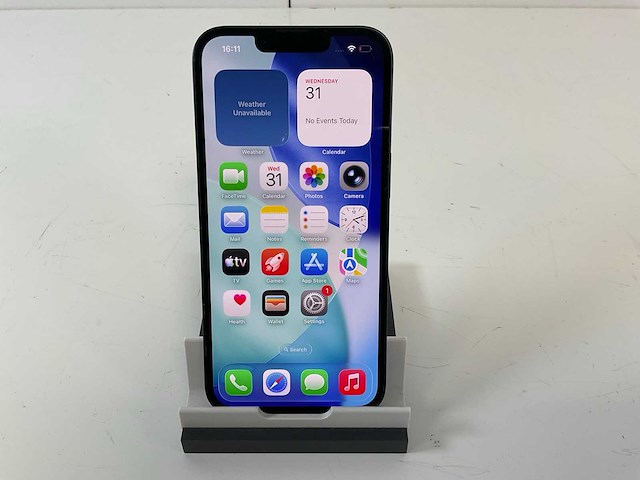 Apple iphone 13 - 128 gb - midnight - afbeelding 1 van  5