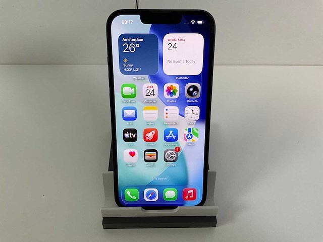 Apple iphone 13 - 128 gb - midnight - afbeelding 1 van  3