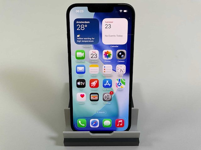 Apple iphone 13 - 128 gb - midnight - afbeelding 1 van  5