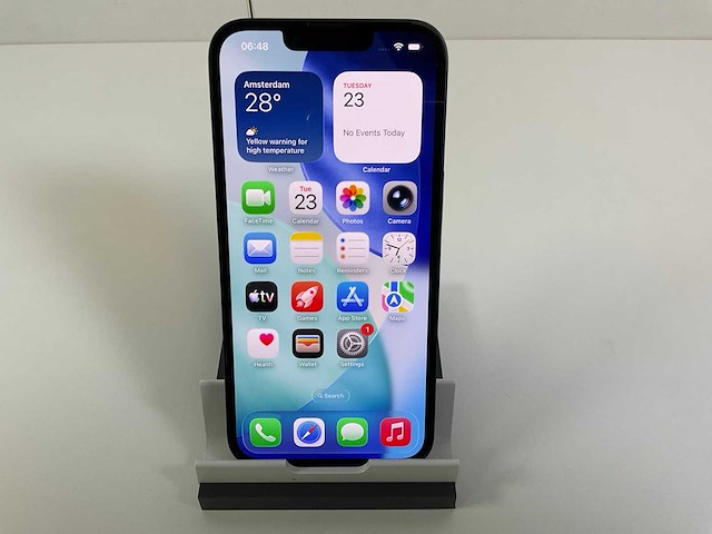 Apple iphone 13 - 128 gb - midnight - afbeelding 1 van  2