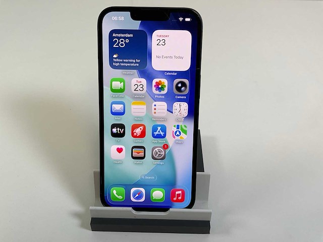 Apple iphone 13 - 128 gb - midnight - afbeelding 1 van  6