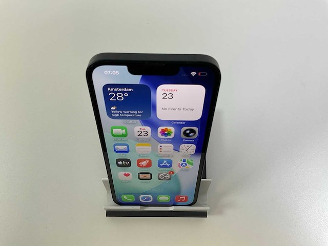 Apple iphone 13 - 128 gb - midnight - afbeelding 2 van  5