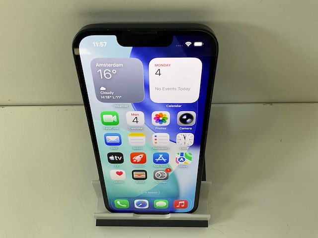 Apple iphone 13 - 128 gb - midnight - afbeelding 4 van  5
