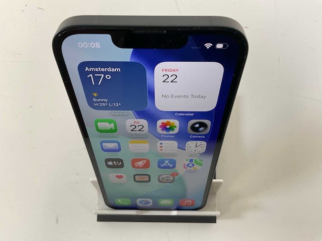 Apple iphone 13 - 128 gb - midnight - afbeelding 2 van  5