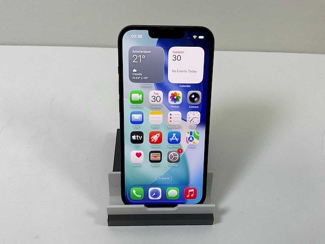 Apple iphone 13 - 128 gb - midnight - afbeelding 1 van  5