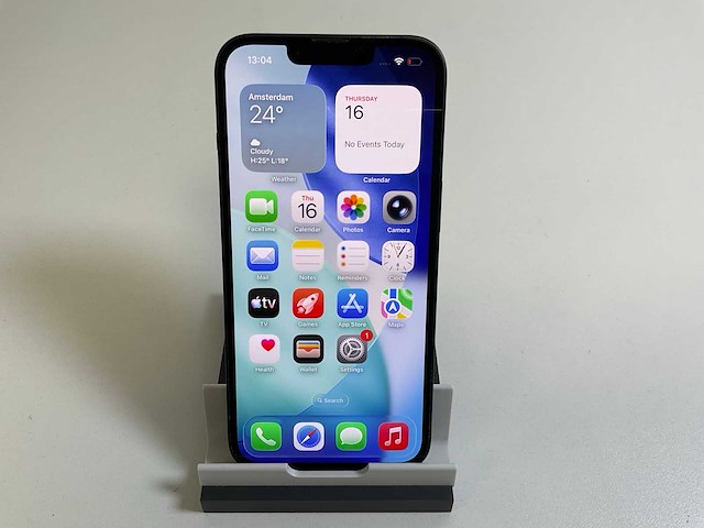 Apple iphone 13 - 128 gb - midnight - afbeelding 1 van  6