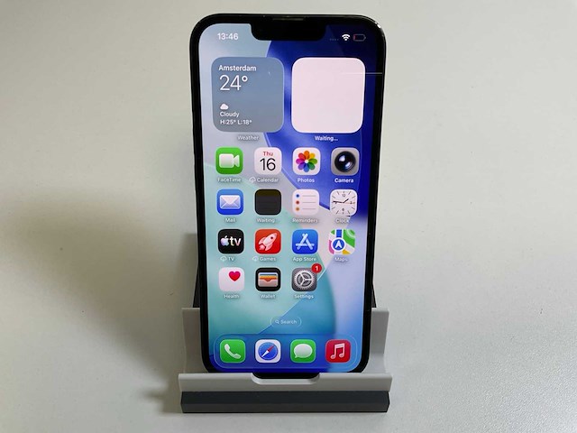 Apple iphone 13 - 128 gb - midnight - afbeelding 1 van  6