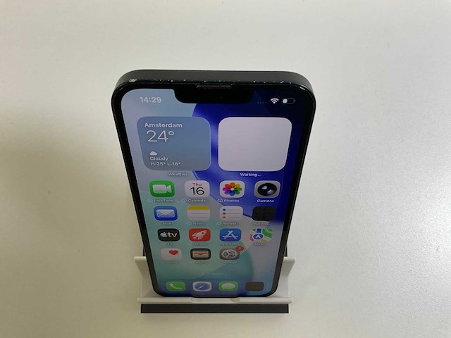 Apple iphone 13 - 128 gb - midnight - afbeelding 2 van  7