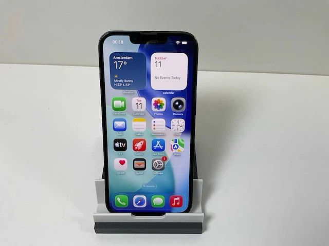 Apple iphone 13 - 128 gb - midnight - afbeelding 1 van  7