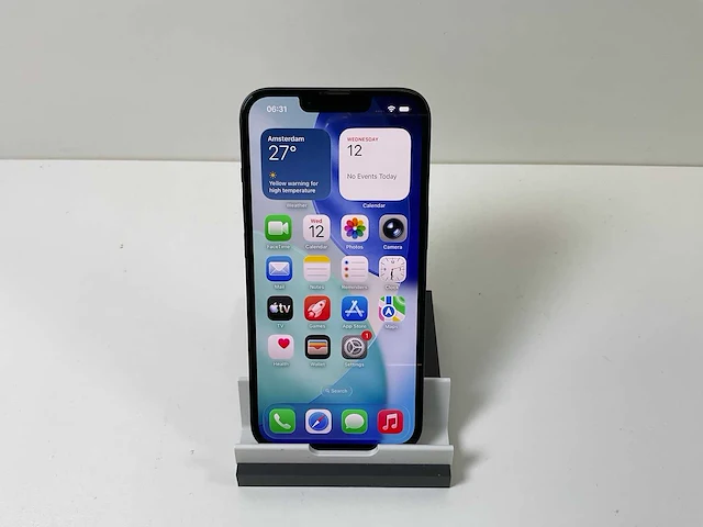 Apple iphone 13 - 128 gb - midnight - afbeelding 1 van  5