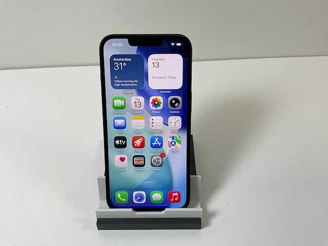 Apple iphone 13 - 128 gb - midnight - afbeelding 1 van  3