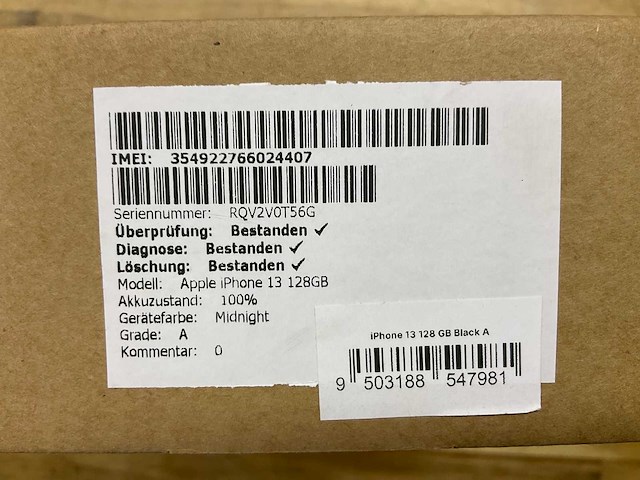 Apple iphone 13 128gb mobiele telefoon - afbeelding 2 van  2