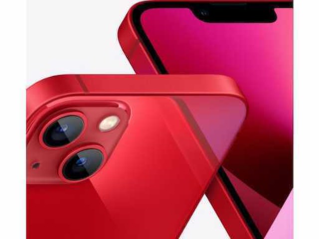 Apple iphone 13 256gb rood - afbeelding 2 van  4