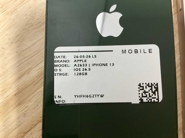 Apple iphone 13 a2633 en a2631 mobiele telefoon (2x) - afbeelding 3 van  9