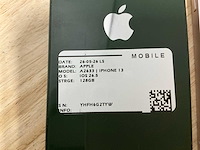 Apple iphone 13 a2633 en a2631 mobiele telefoon (2x) - afbeelding 3 van  9