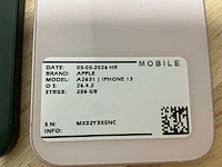 Apple iphone 13 a2633 en a2631 mobiele telefoon (2x) - afbeelding 4 van  9