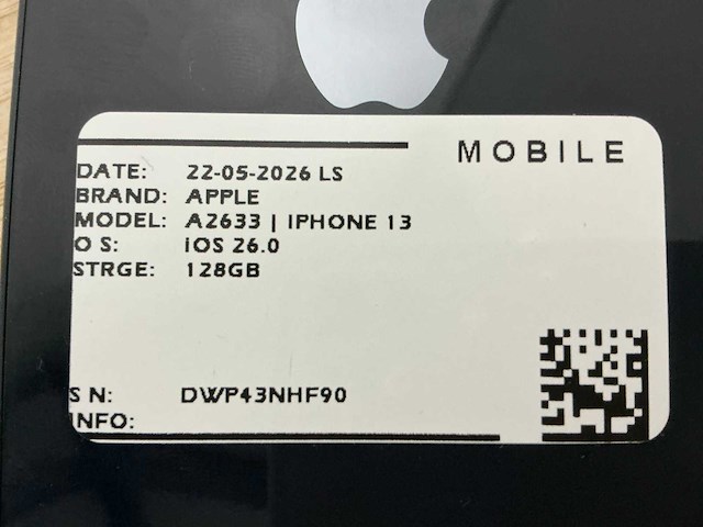 Apple iphone 13 a2633 mobiele telefoon (3x) - afbeelding 7 van  9