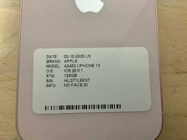 Apple iphone 13 a2633 mobiele telefoon - afbeelding 7 van  9