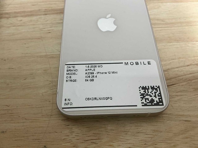 Apple iphone 13 mini, 12 & 12 mini mobiele telefoon (4x) - afbeelding 5 van  8