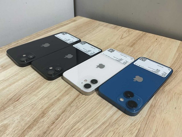 Apple iphone 13 mini, 12 & 12 mini mobiele telefoon (4x) - afbeelding 8 van  8