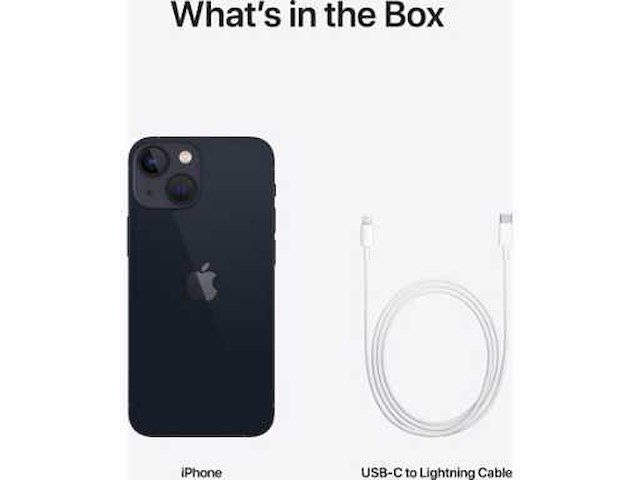 Apple iphone 13 mini 256gb middernacht - afbeelding 5 van  9