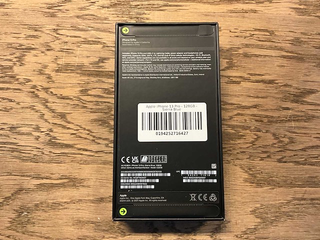 Apple iphone 13 pro 128gb sierra blue - afbeelding 10 van  10