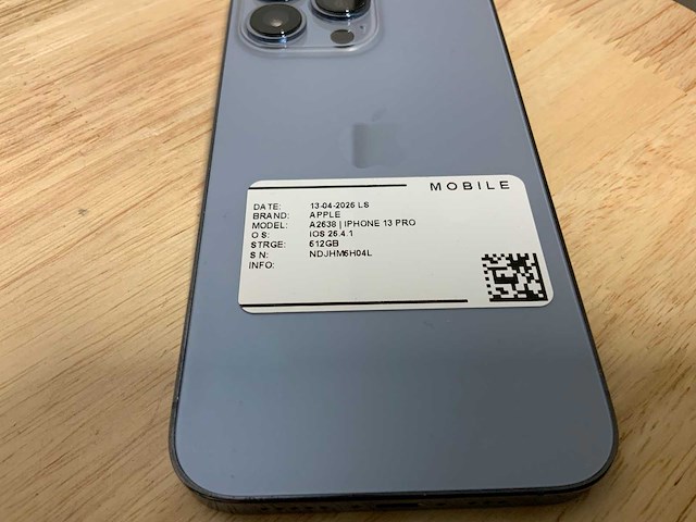 Apple iphone 13 pro a2638 mobiele telefoon - afbeelding 2 van  7