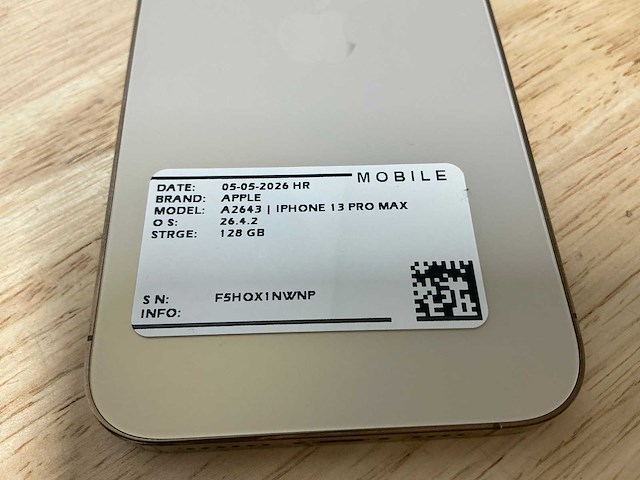 Apple iphone 13 pro max mobiele telefoon - afbeelding 2 van  6