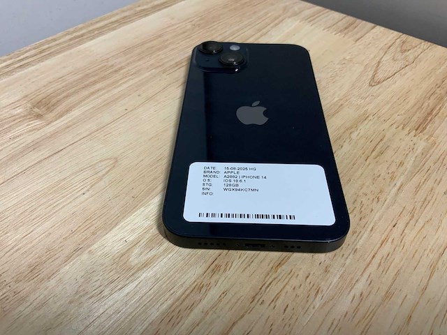 Apple iphone 14 a2882 iphone 14 a2882 mobiele telefoon - afbeelding 3 van  5