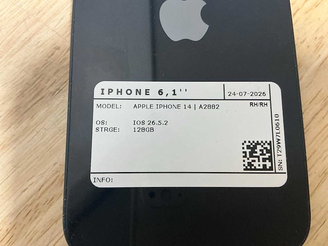 Apple iphone 14 | a2882 mobiele telefoon - afbeelding 3 van  7