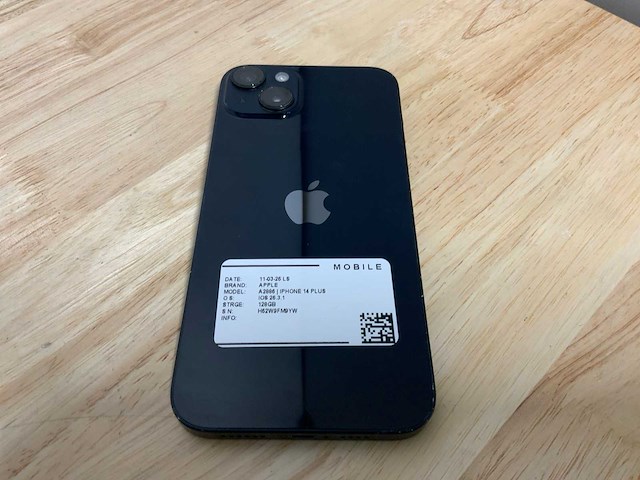 Apple iphone 14 plus | a2886 mobiele telefoon - afbeelding 3 van  8