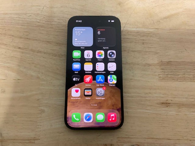 Apple iphone 14 pro a2890 mobiele telefoon - afbeelding 1 van  9