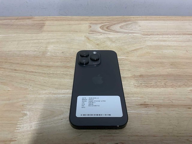 Apple iphone 14 pro a2890 mobiele telefoon - afbeelding 3 van  9