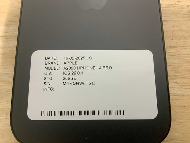 Apple iphone 14 pro a2890 mobiele telefoon - afbeelding 5 van  9
