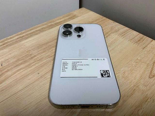 Apple iphone 14 pro a2890 mobiele telefoon - afbeelding 2 van  7