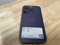 Apple iphone 14 pro a2890 mobiele telefoon - afbeelding 2 van  4