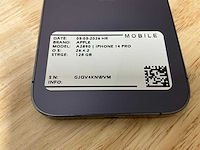 Apple iphone 14 pro a2890 mobiele telefoon - afbeelding 3 van  4