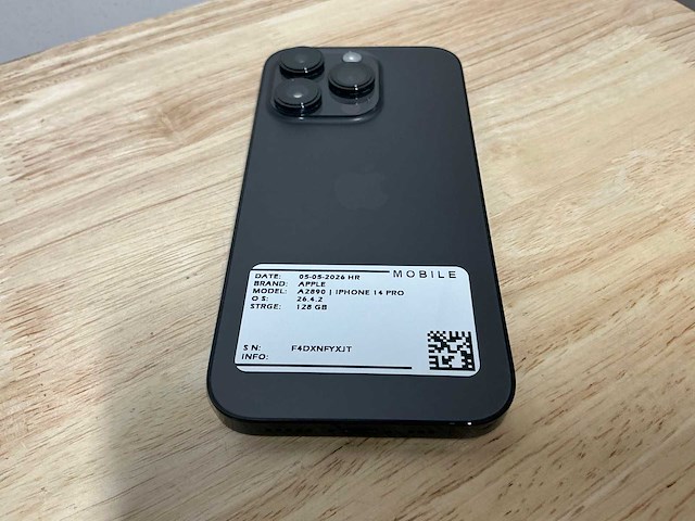Apple iphone 14 pro a2890 mobiele telefoon - afbeelding 4 van  6